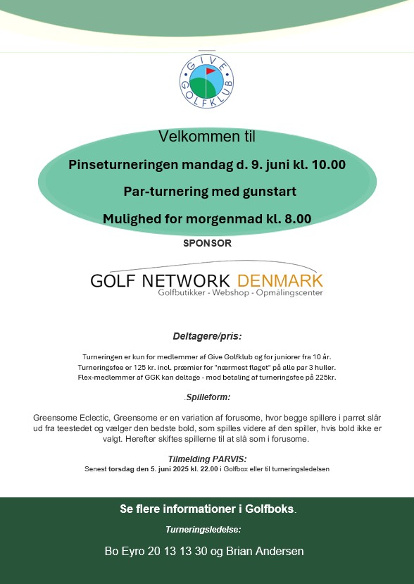 Pinseturnering 2025